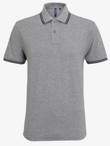 Personalised Men's Tipped Polo Shirt