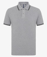 Personalised Men's Tipped Polo Shirt