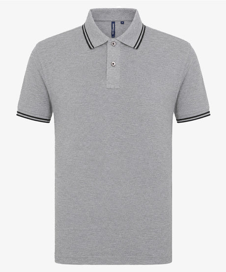 Personalised Men's Tipped Polo Shirt