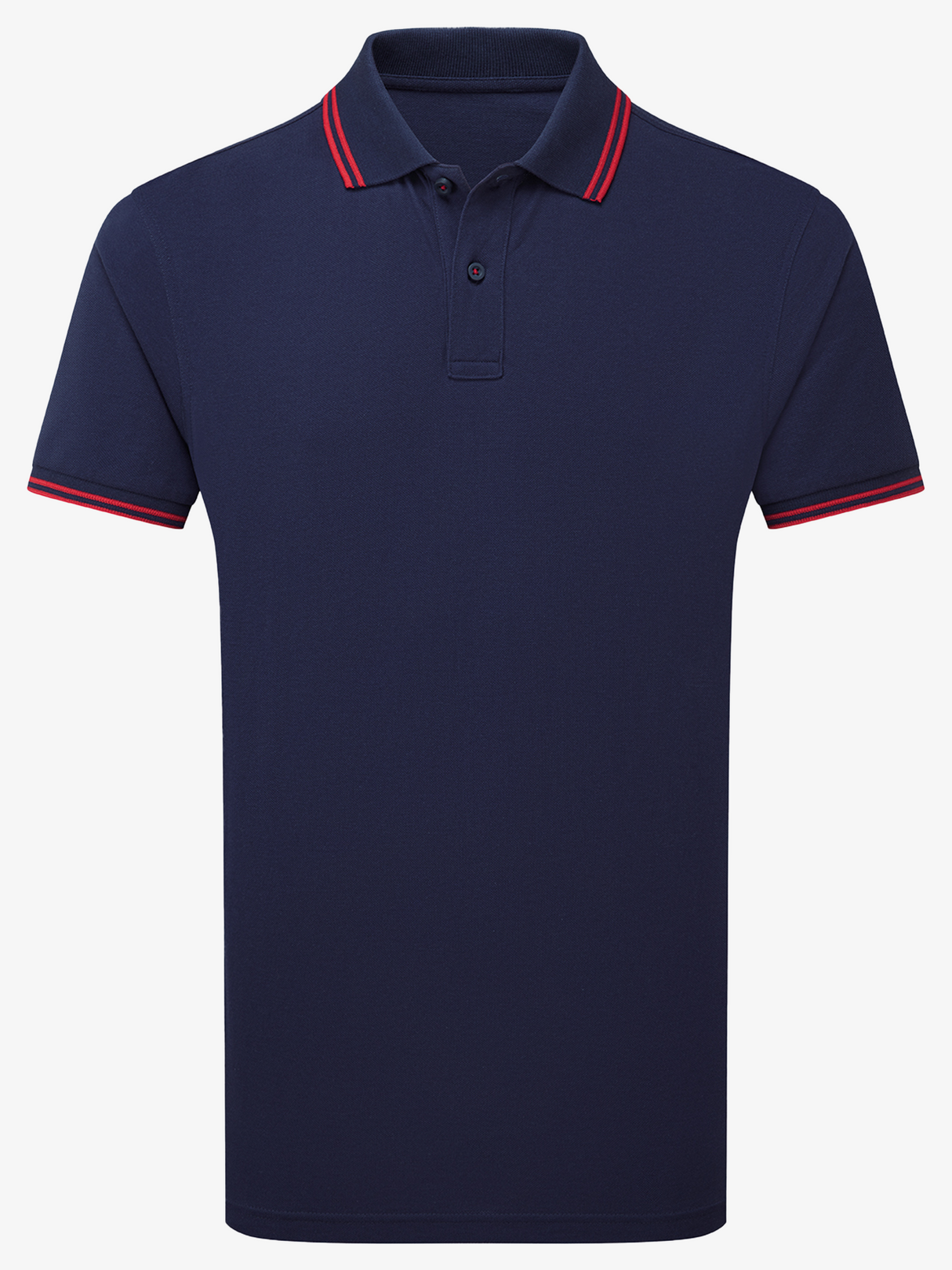 Personalised Men's Tipped Polo Shirt