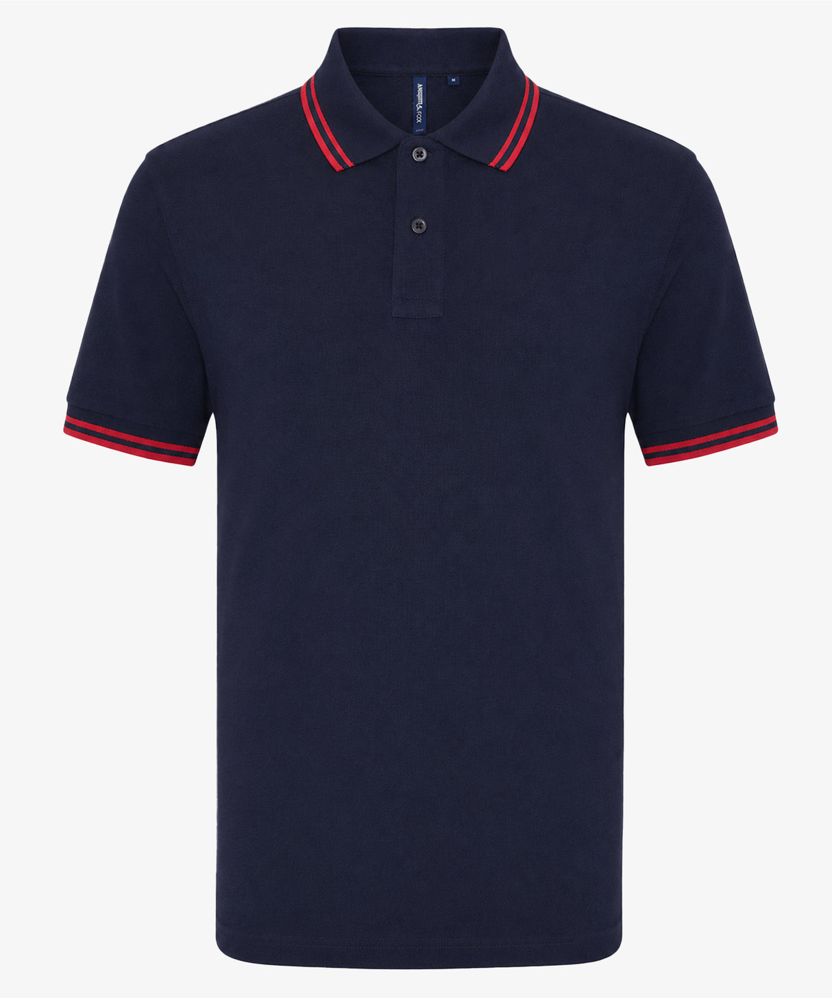 Personalised Men's Tipped Polo Shirt
