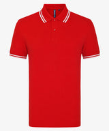 Personalised Men's Tipped Polo Shirt