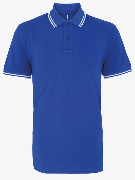 Personalised Men's Tipped Polo Shirt