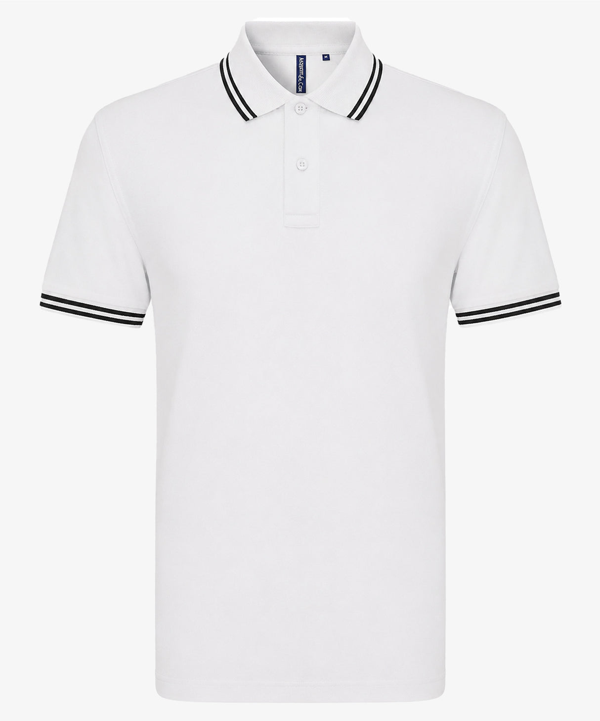 Personalised Men's Tipped Polo Shirt