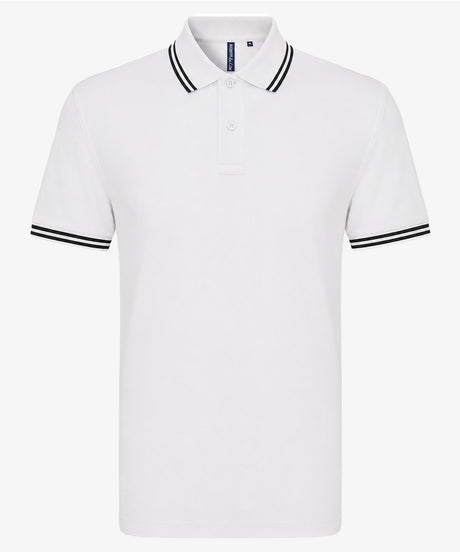 Personalised Men's Tipped Polo Shirt