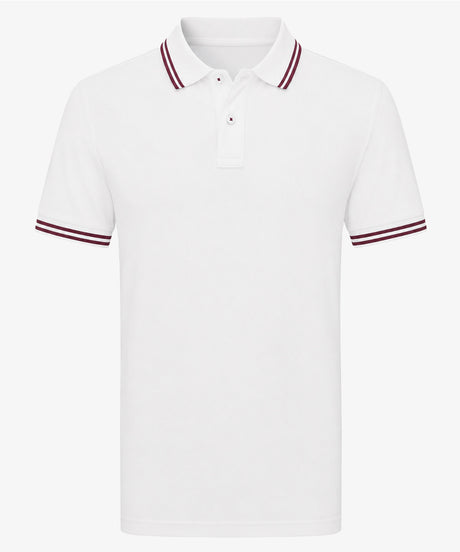 Personalised Men's Tipped Polo Shirt