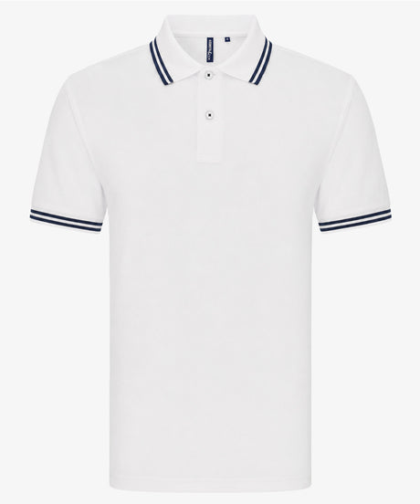Personalised Men's Tipped Polo Shirt