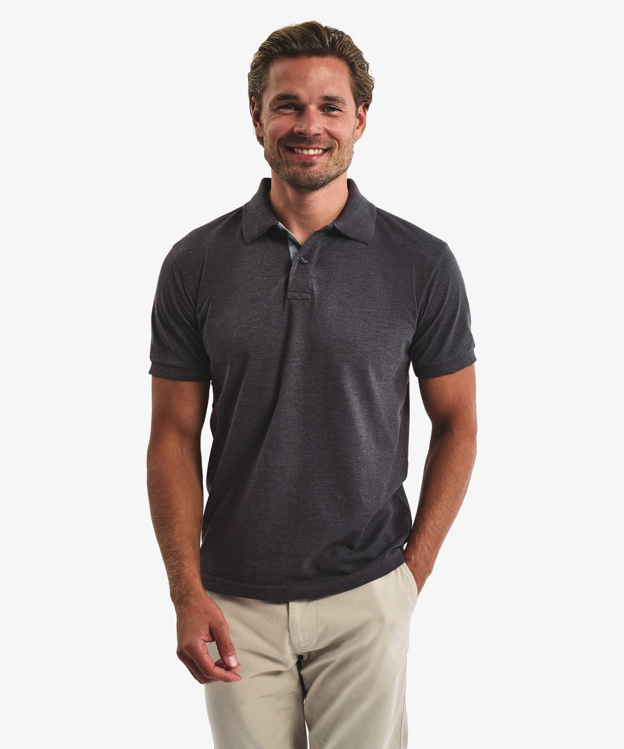 Contrast Men's Polo Shirt