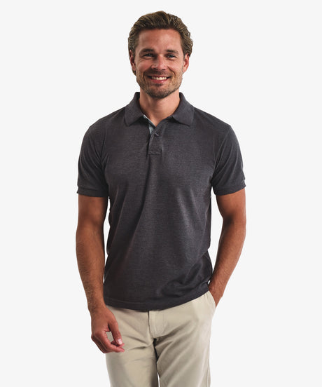 Personalised Men's Contrast Polo Shirt