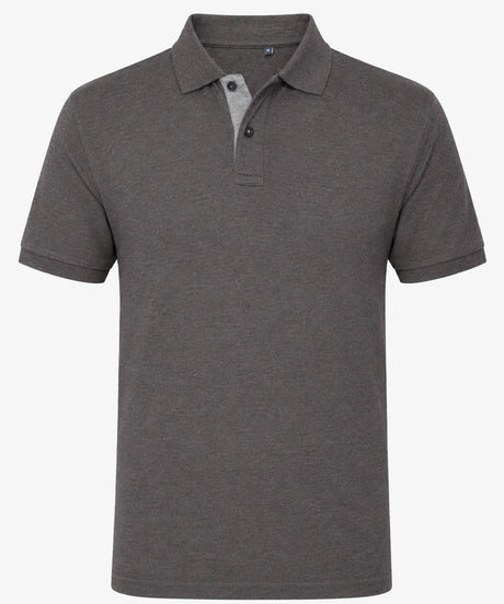 Personalised Men's Contrast Polo Shirt