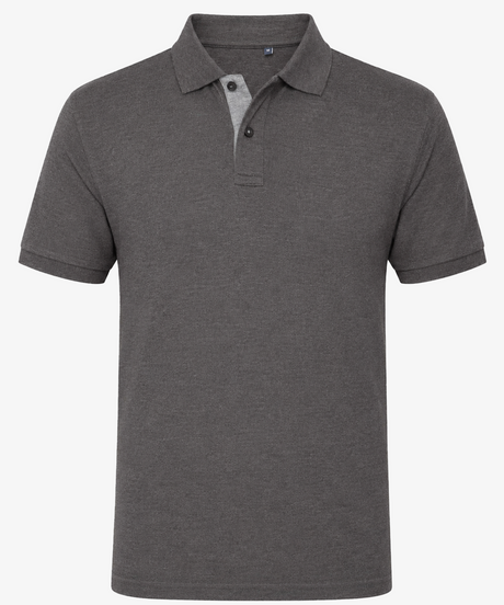 Personalised Men's Contrast Polo Shirt