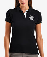 Women's Contrast Polo Shirt