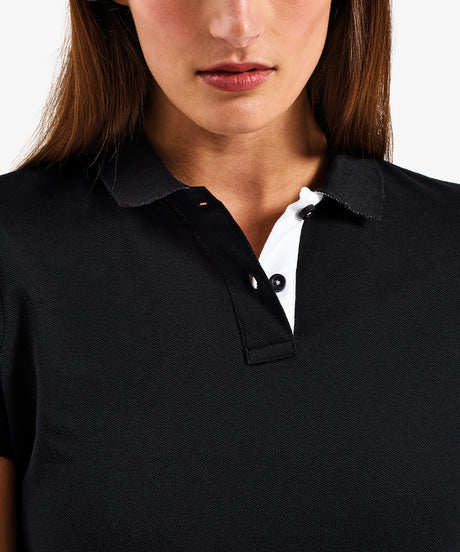 Women's Contrast Polo Shirt