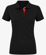 Women's Contrast Polo Shirt