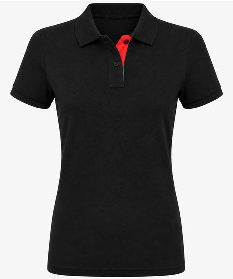 Women's Contrast Polo Shirt