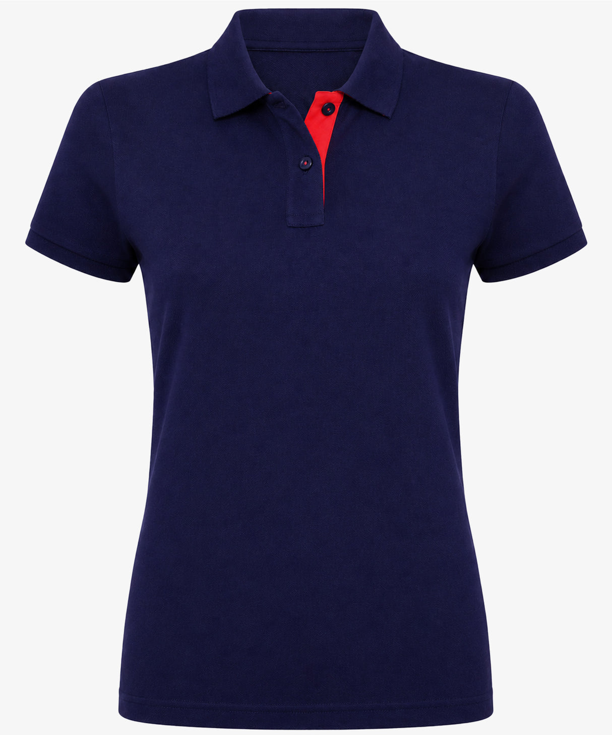 Women's Contrast Polo Shirt