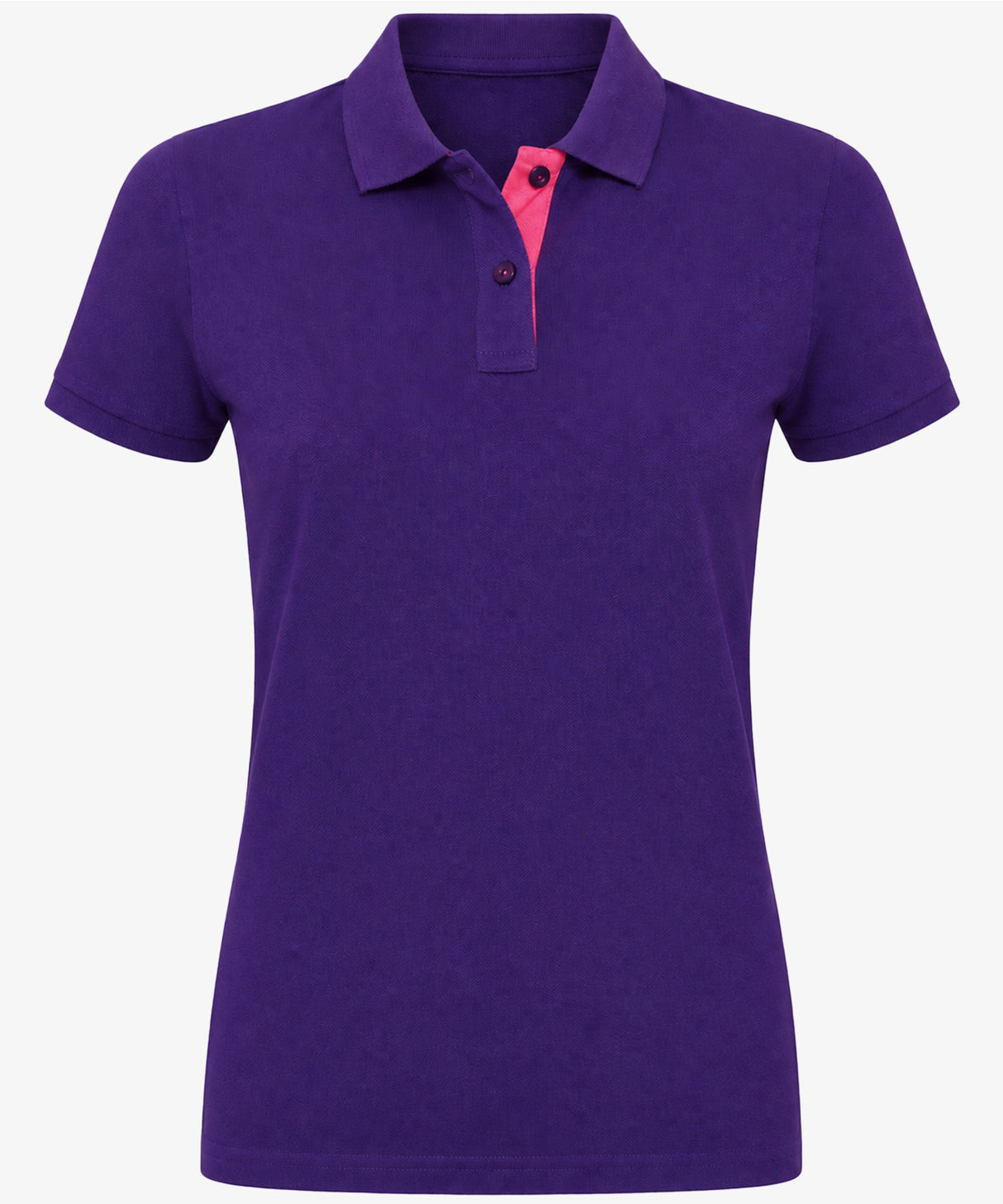Women's Contrast Polo Shirt