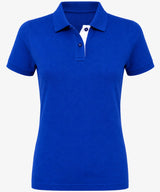 Women's Contrast Polo Shirt