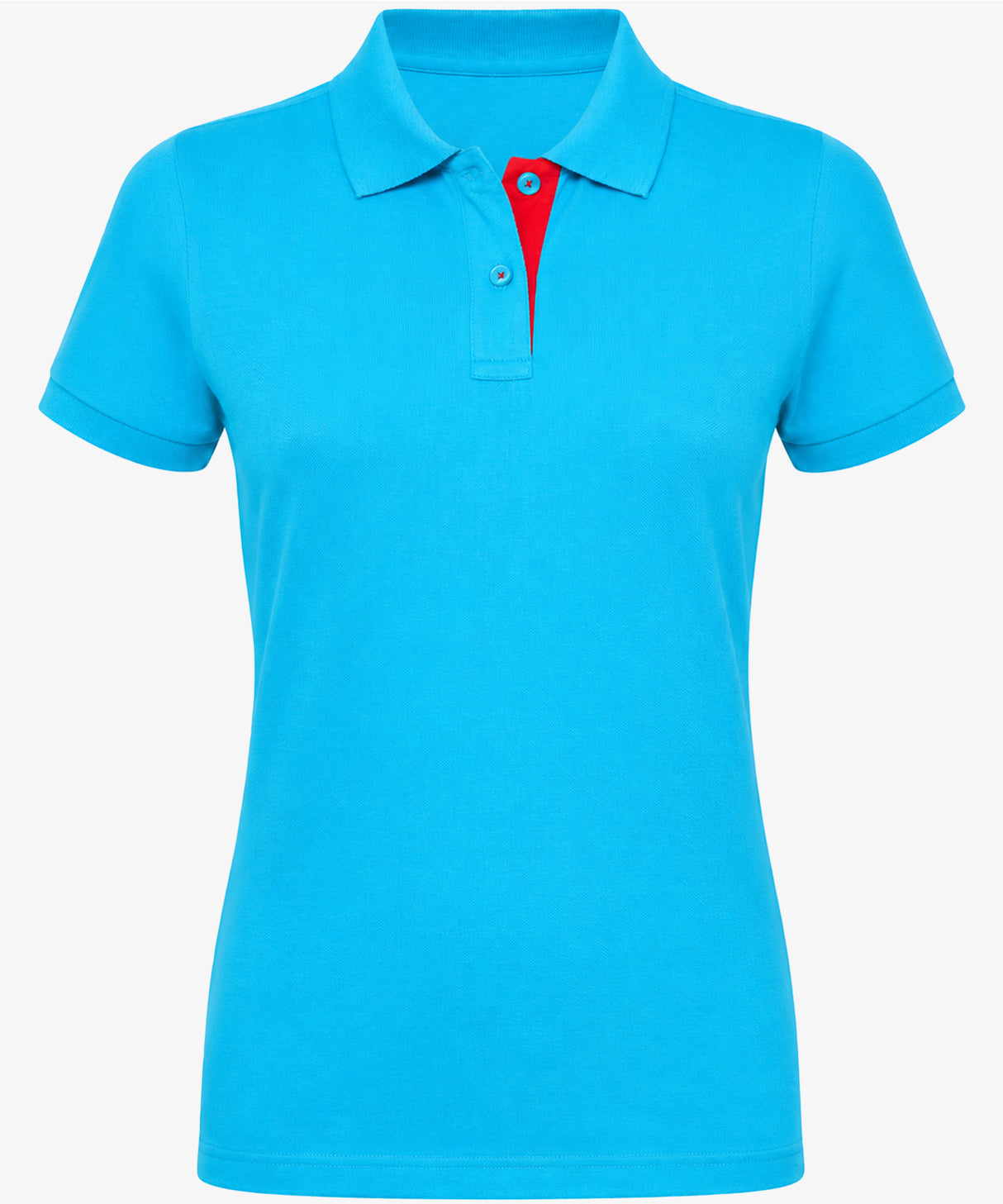Women's Contrast Polo Shirt