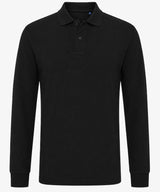 Personalised Men's Long Sleeve Polo Shirt