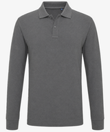 Personalised Men's Long Sleeve Polo Shirt