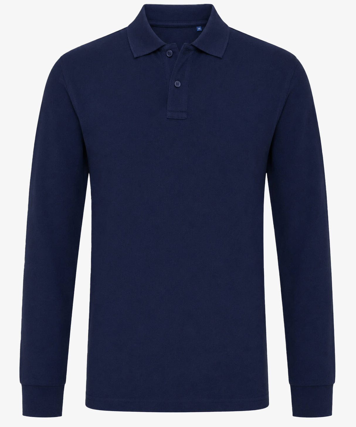 Personalised Men's Long Sleeve Polo Shirt