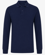 Personalised Men's Long Sleeve Polo Shirt