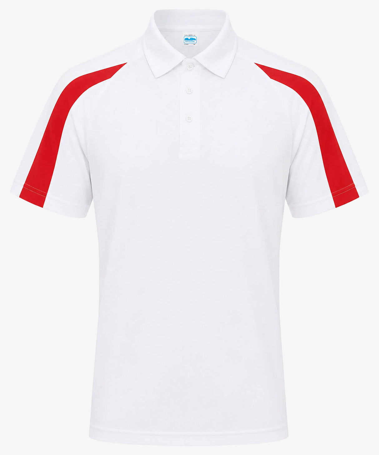 Men's Contrast Sports Personalised Polo Shirt