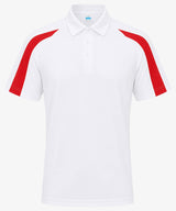 Men's Contrast Sports Personalised Polo Shirt