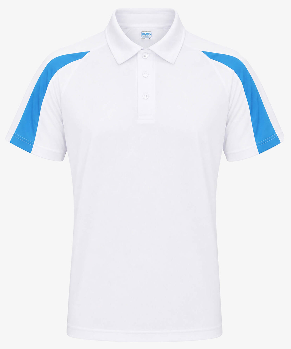 Men's Contrast Sports Personalised Polo Shirt