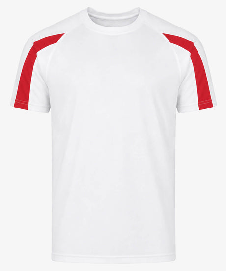 Personalised Kids Contrast Sports T-Shirt