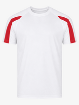 Personalised Kids Contrast Sports T-Shirt