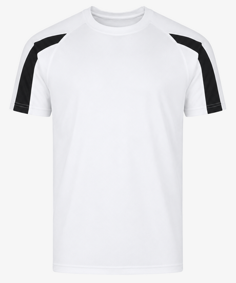 Personalised Kids Contrast Sports T-Shirt