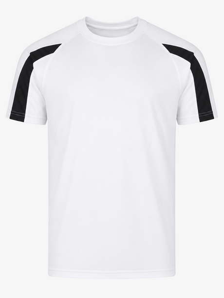 Personalised Kids Contrast Sports T-Shirt