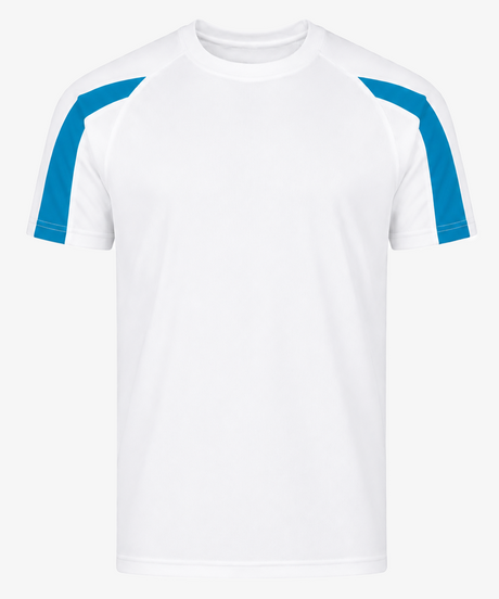Unisex Contrast Personalised Sports T-Shirt