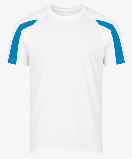 Personalised Kids Contrast Sports T-Shirt