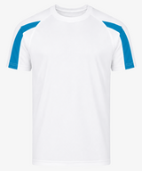 Personalised Kids Contrast Sports T-Shirt