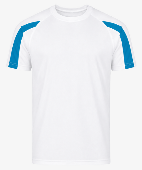 Personalised Kids Contrast Sports T-Shirt