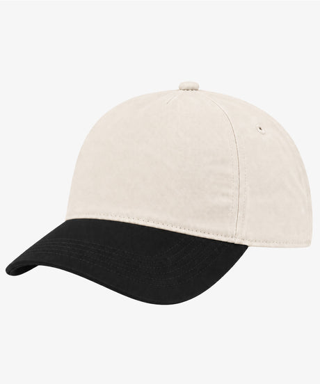 Personalised Contrast Peak Leisure Cap