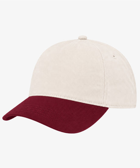 Personalised Contrast Peak Leisure Cap