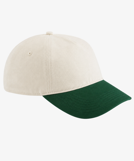 Personalised Contrast Peak Leisure Cap