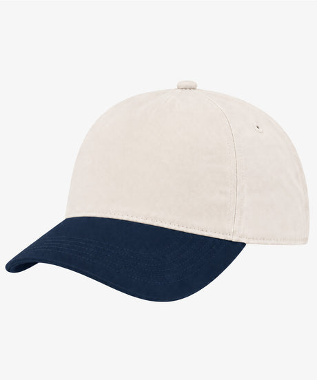 Personalised Contrast Peak Leisure Cap