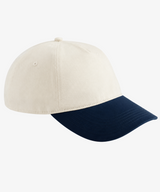 Personalised Contrast Peak Leisure Cap