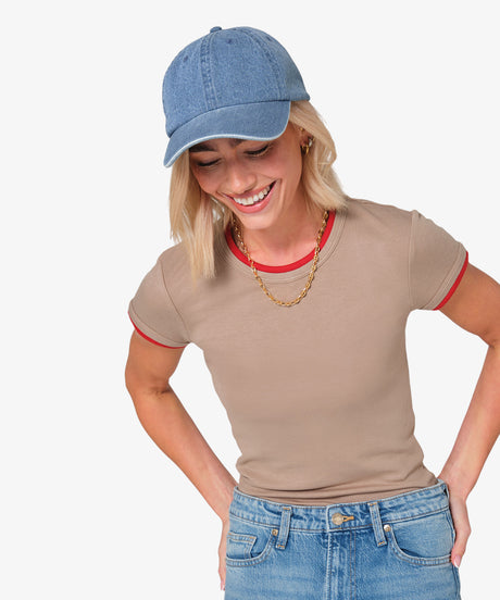 Personalised Denim Cap
