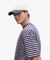 Personalised Contrast Peak Low-Profile Vintage Cap