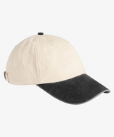 Personalised Contrast Peak Low-Profile Vintage Cap