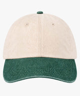 Personalised Contrast Peak Low-Profile Vintage Cap