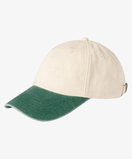 Personalised Contrast Peak Low-Profile Vintage Cap