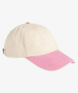 Personalised Contrast Peak Low-Profile Vintage Cap