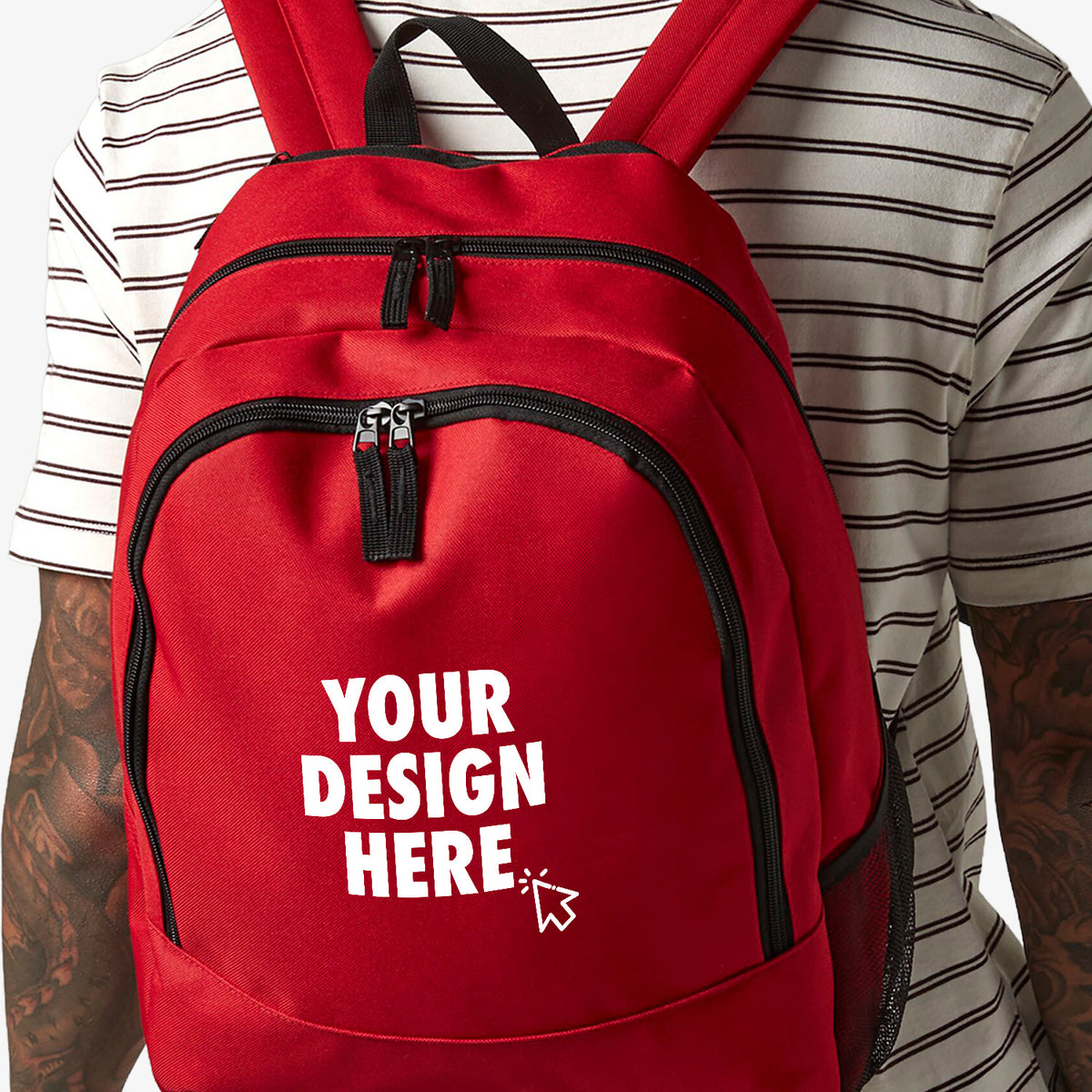 Personalised Rucksack | Custom Rucksack with Logo, Photo or Text ...